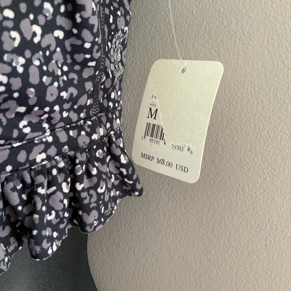 FP Movement, NWT, size M, gray and black sports bra - Picture 4 of 7